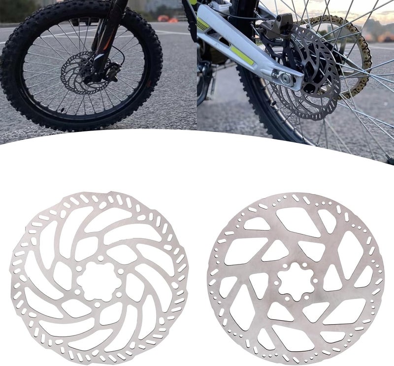 BAOUFF Front and Rear Brake Rotors for Surron Light Bee,203mm Dirt Bike Brake Discs for Dirt Bike Sur Ron Light Bee X and S/X160/X260 - Image 1